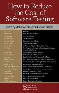 How to Reduce the Cost of Testing Book Image